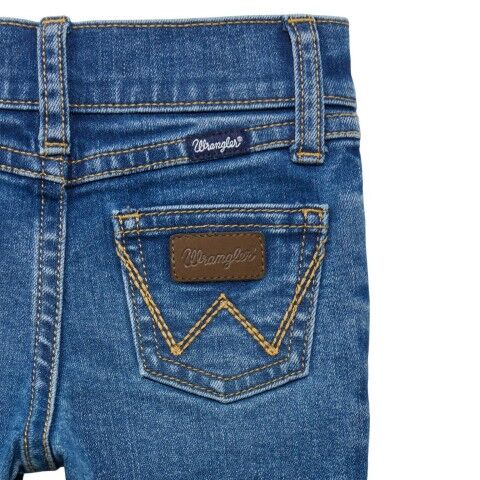 Wrangler boy's Stitched Pocket Western Jean