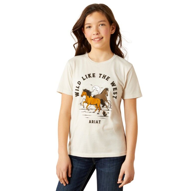 Ariat Girl's Ariat Wild Like the West T-Shirt