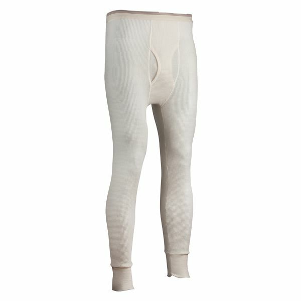 Indera Mills Men's Thermal Pant in White