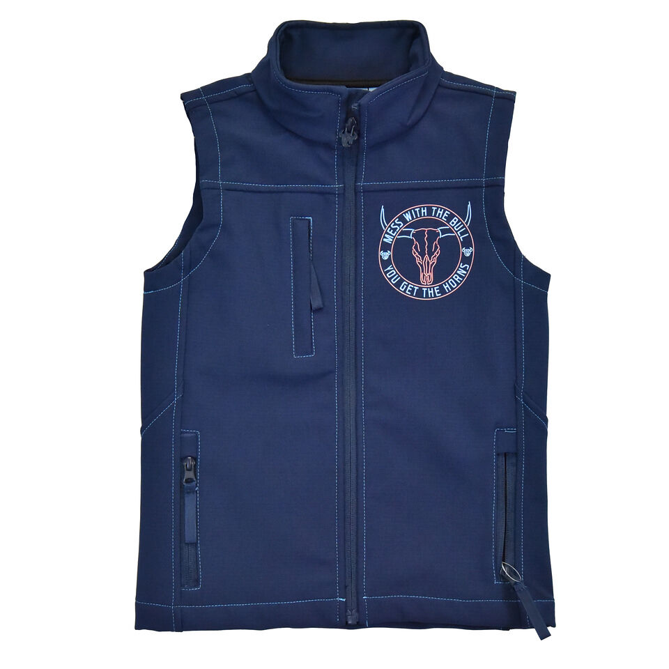 Cowboy Hardware Boy's Mess With The Bull Vest
