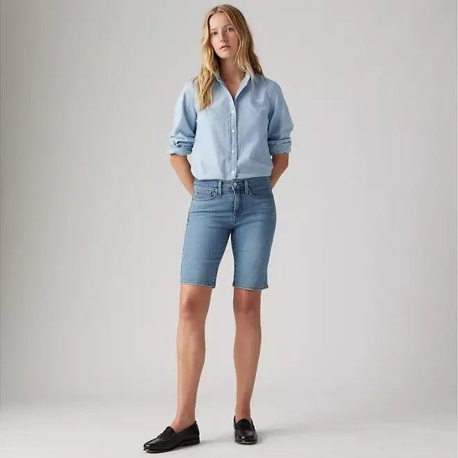 Levi's Women's Shaping Bermuda Shorts