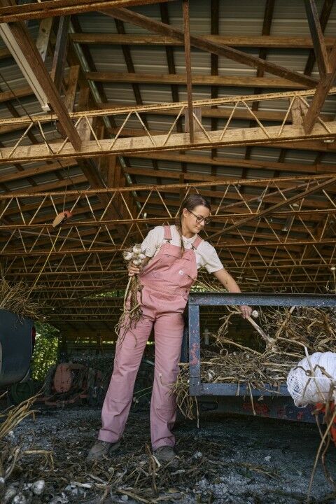 Carhartt Women's Rugged Flex Loose Fit Canvas Bib Overall