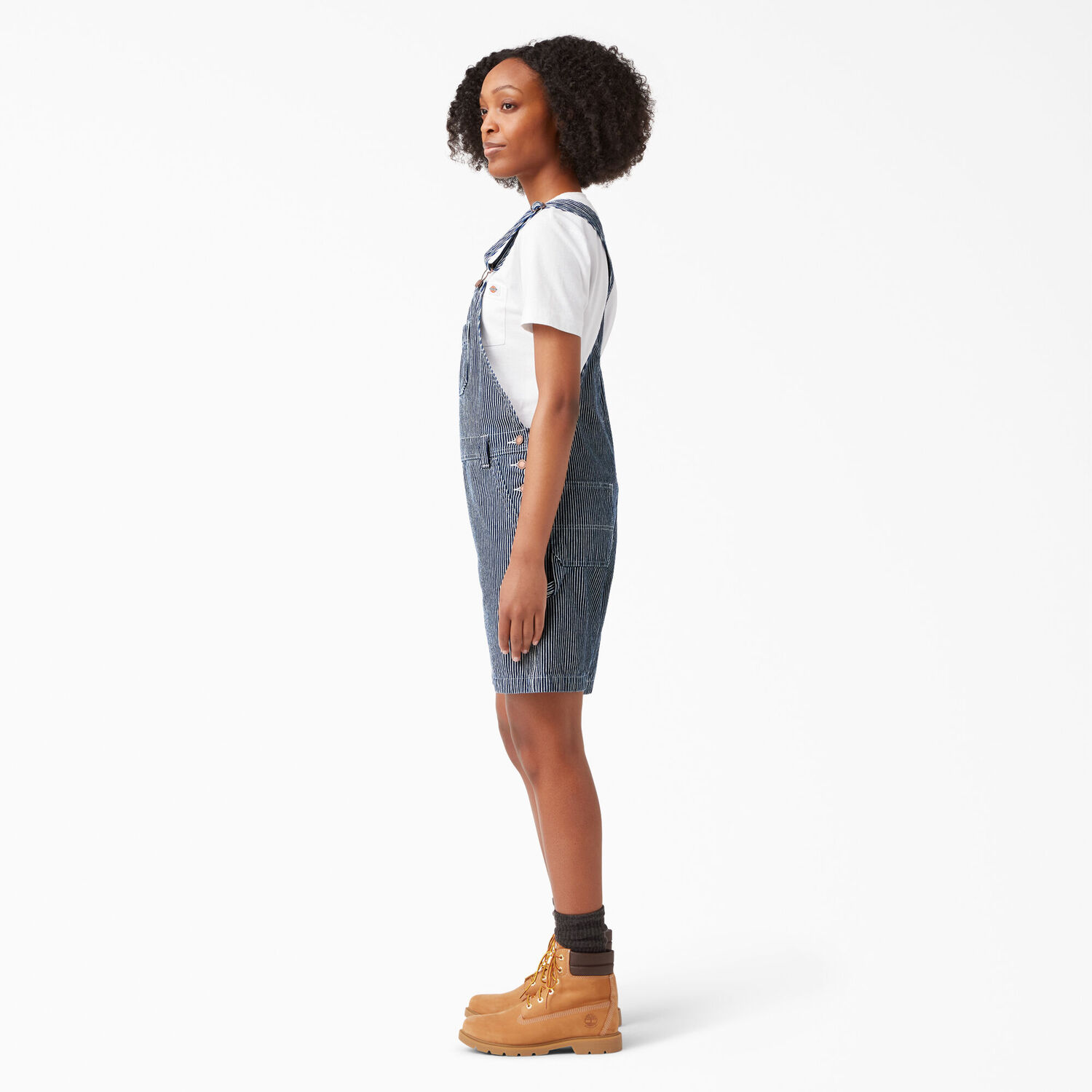 Dickies Women's 7-In Relaxed Fit Bib Shortalls
