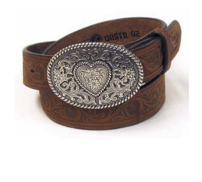 Justin Youth's Trophy Heart Belt