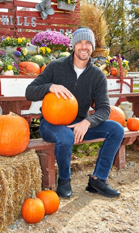 Broner Men's Autumn Days Chunky Knit Cuff Cap in Grey