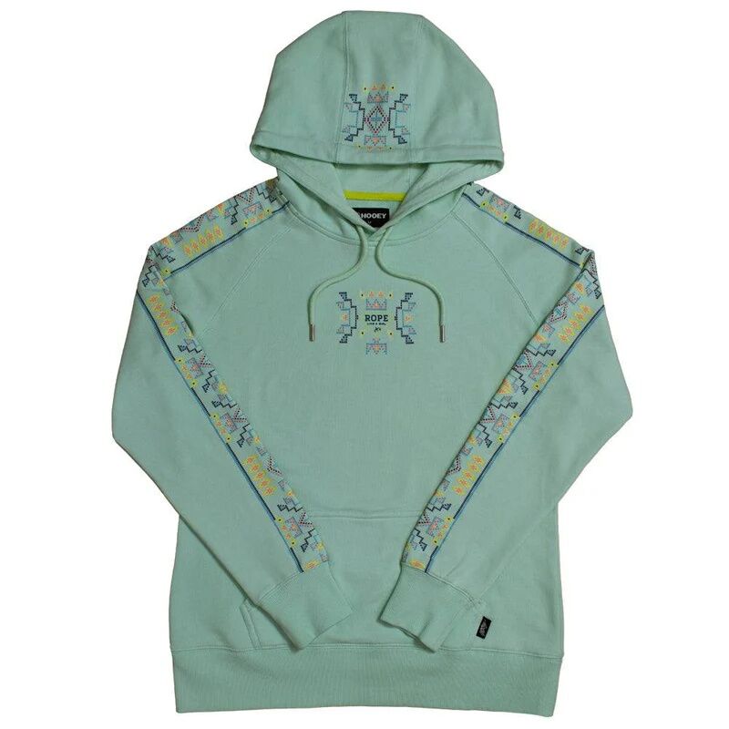 Hooey Women's Rope Like A Girl Color Pattern Hoody