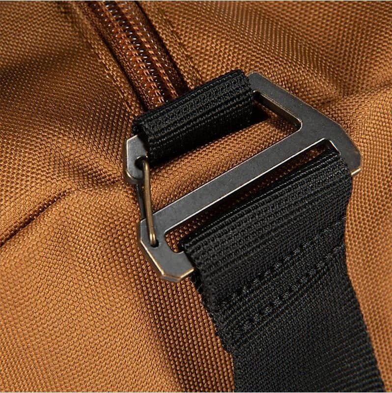 Carhartt 60-L Classic Round Duffel in Carhartt Brown