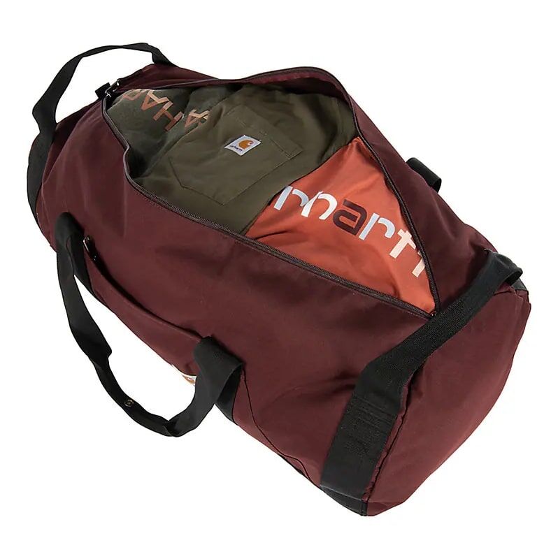 Carhartt 60-L Classic Round Duffel in Carhartt Brown
