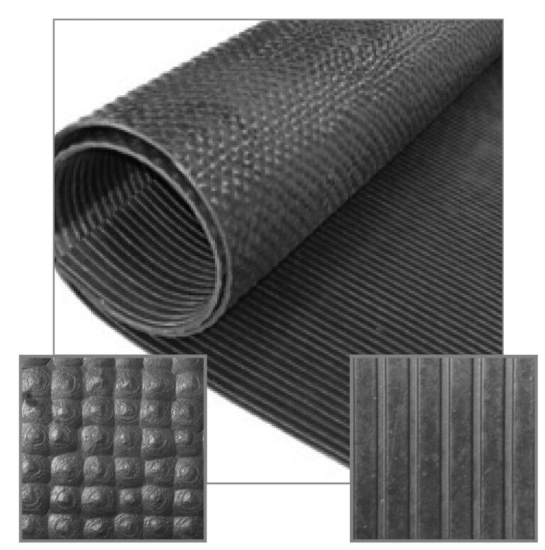 Little Giant Pre-Cut Rubber Utility Mat, 40-In X 96-In