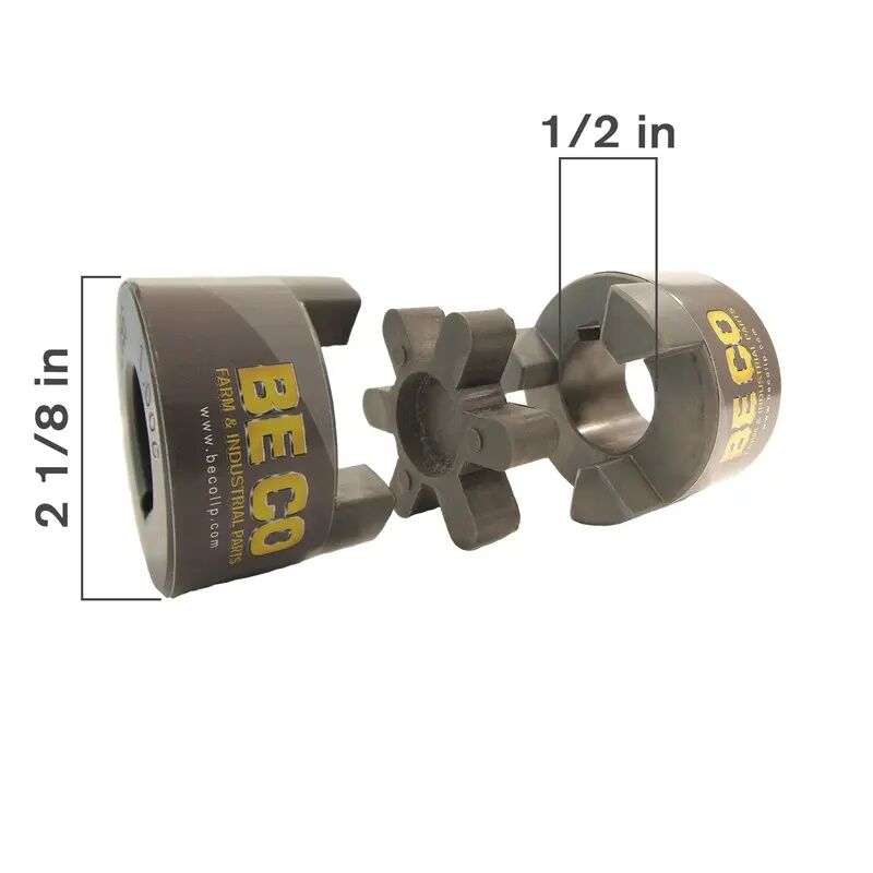 Braber Jaw Coupler, 1/2-In
