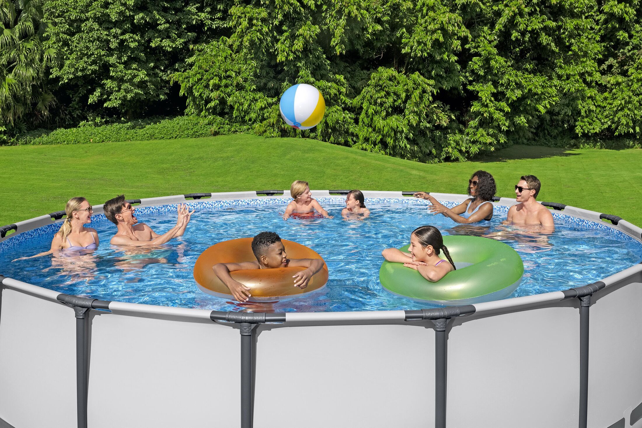 Bestway Steel Pro MAX Above Ground Pool Set, 18-Ft x 48-In 