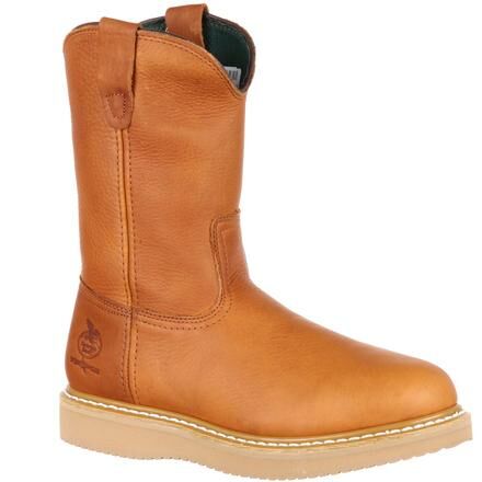 Georgia Men's Wedge Steel Toe Pull On Work Boot