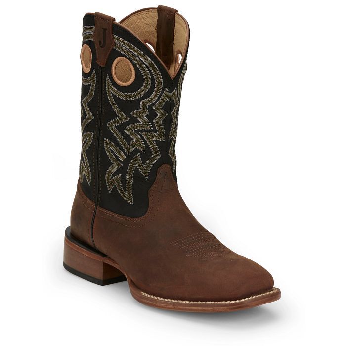 Justin Men's Big News 11-In Western Boot