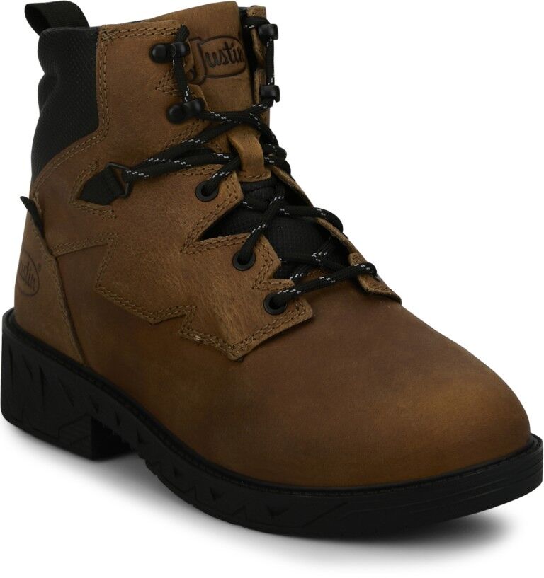 Justin Men’s Prodigy 6-In Round Non-Safety Toe Boot