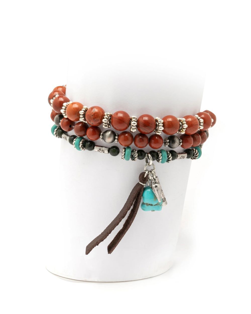 Cowgirl Confetti Cadillac Red Bracelets