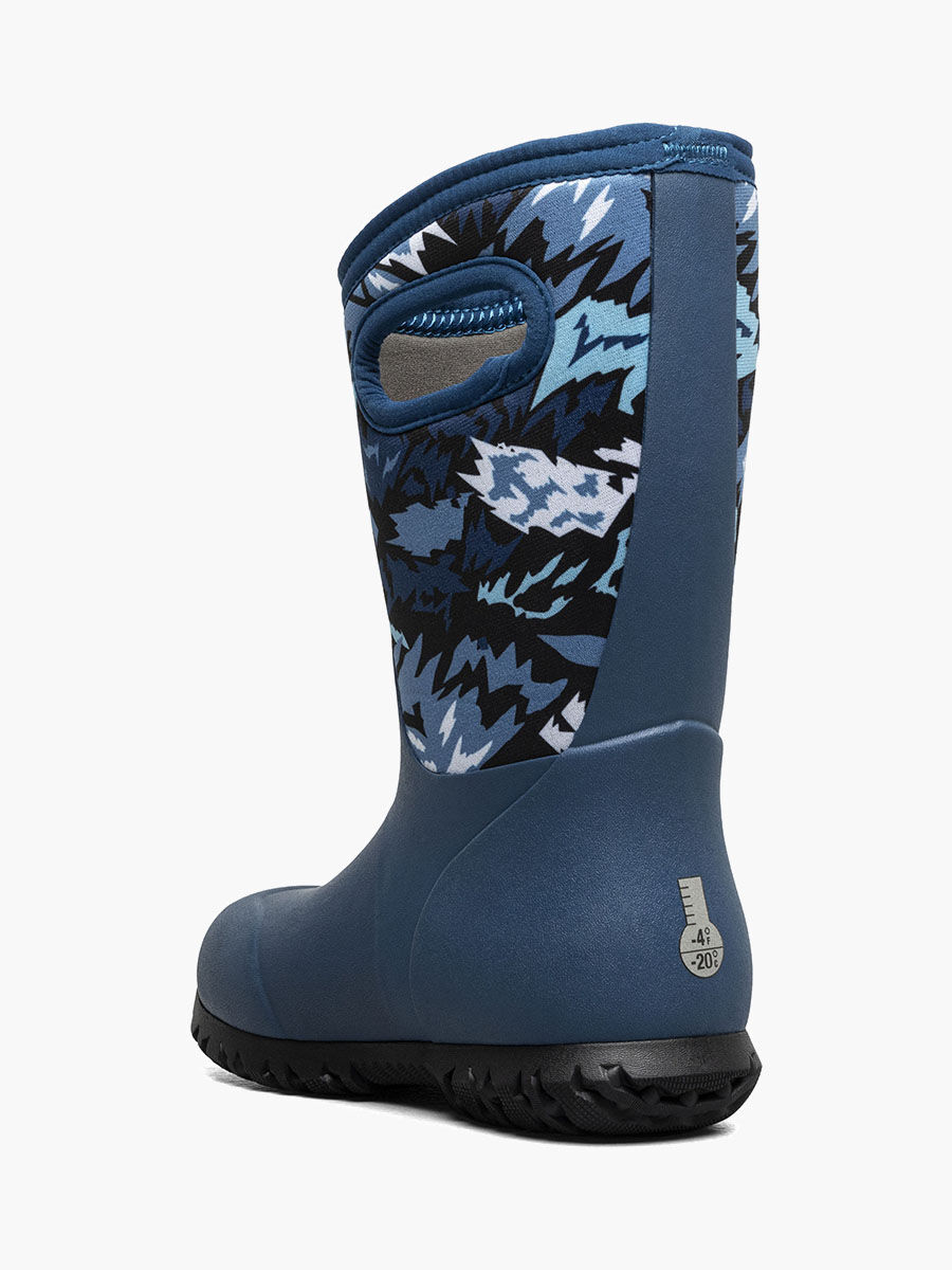 Bogs Kids' York Winter Mountain 3 Season Boots in Dark Blue