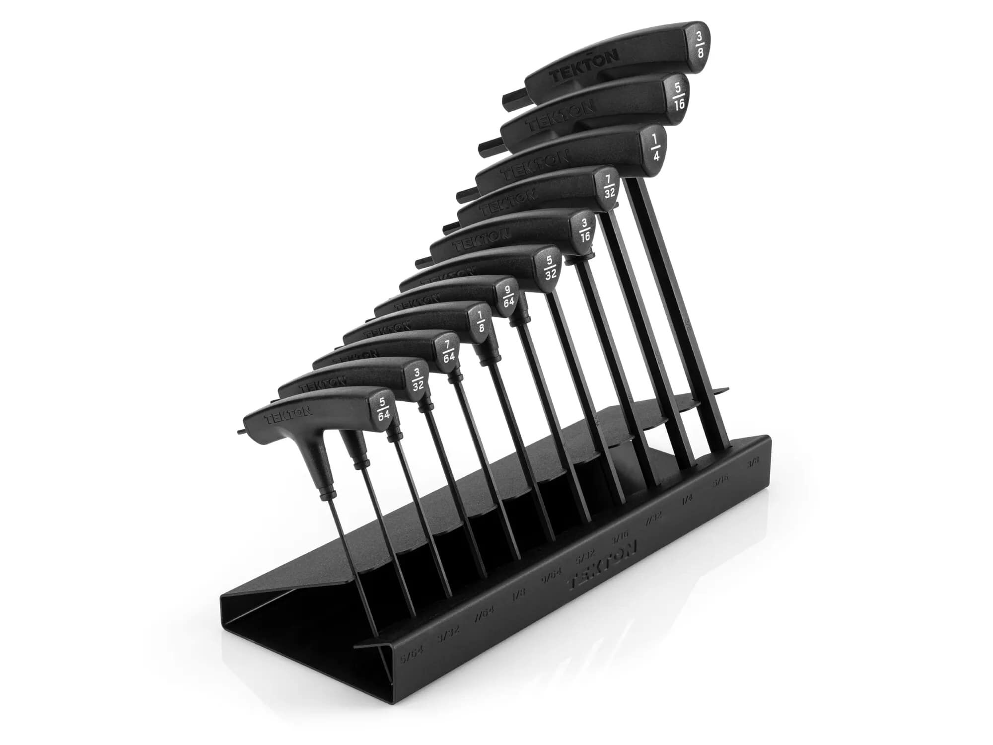 Tekton Imperial Ball End Hex T-Handle Key Set With Stand, 11-Pc