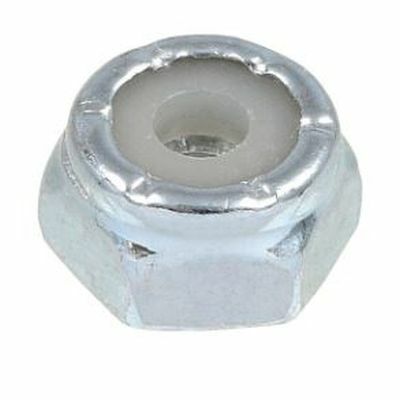 Hillman Zinc-Plated Nylon Insert Stop Nut, 6-32 10 - 4.2 in