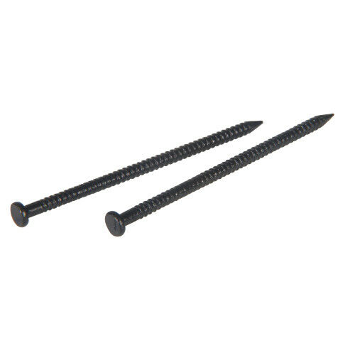 Hillman 6 oz Pack Panel Nails - Black, 1 in