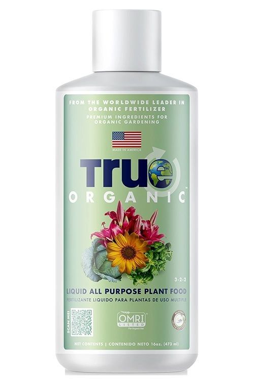 True Organic All Purpose Liquid Fertilizer Plant Food, 16-Oz