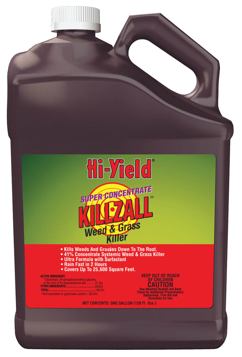 Hi-Yield Super Concentrate KILLZALL Weed & Grass Killer, 1-Gal