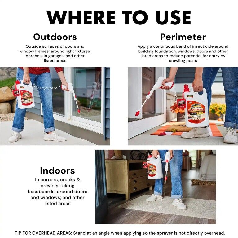 Spectracide Bug Stop Home Barrier, 1-Gal