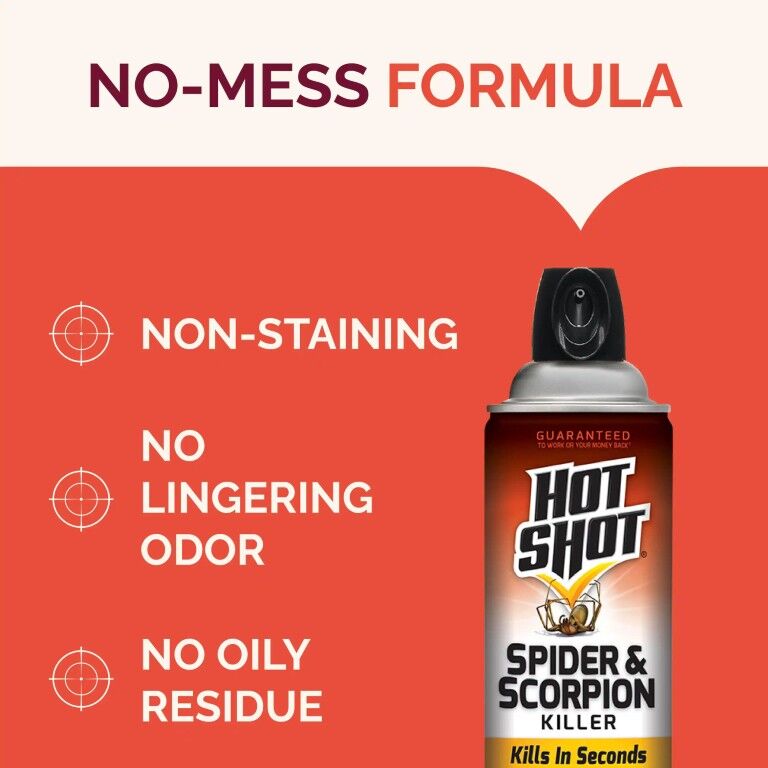Hot Shot Spider & Scorpion Killer, 16-Oz
