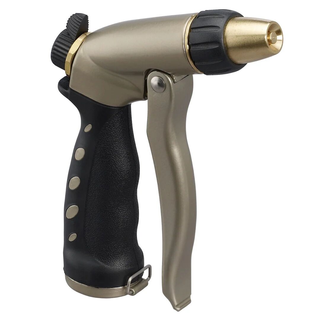 Orbit Adjustable Zinc Front Trigger Nozzle Titanium