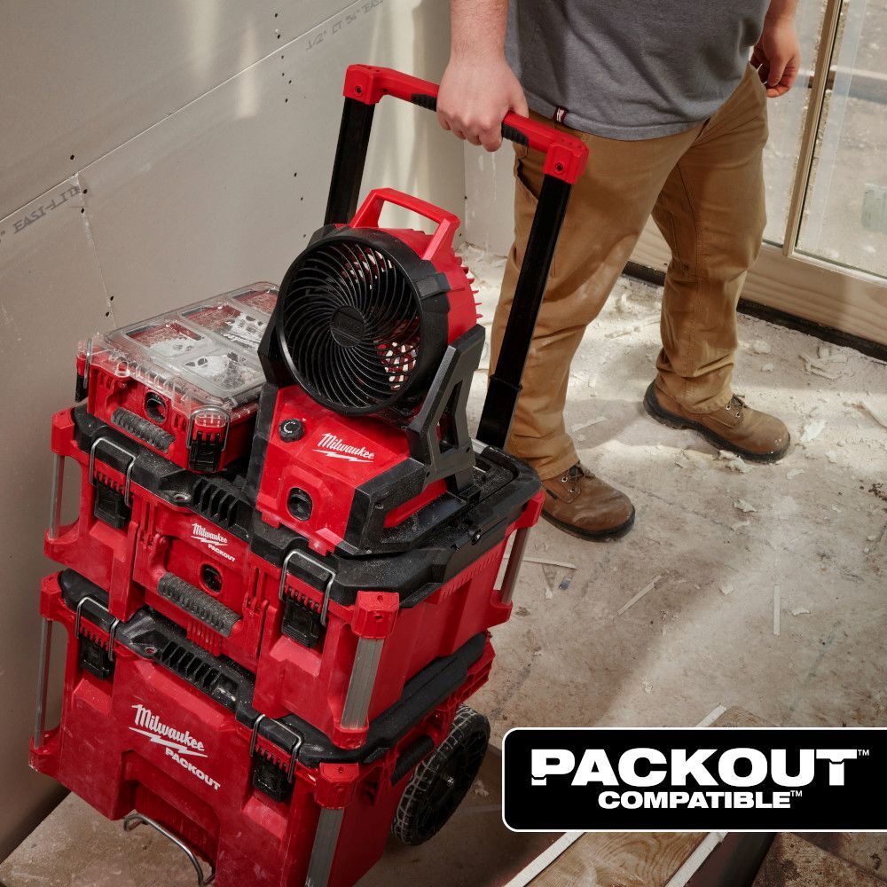 Milwaukee M18 Cordless/Corded Brushless Packout Compatible Fan (Tool Only)