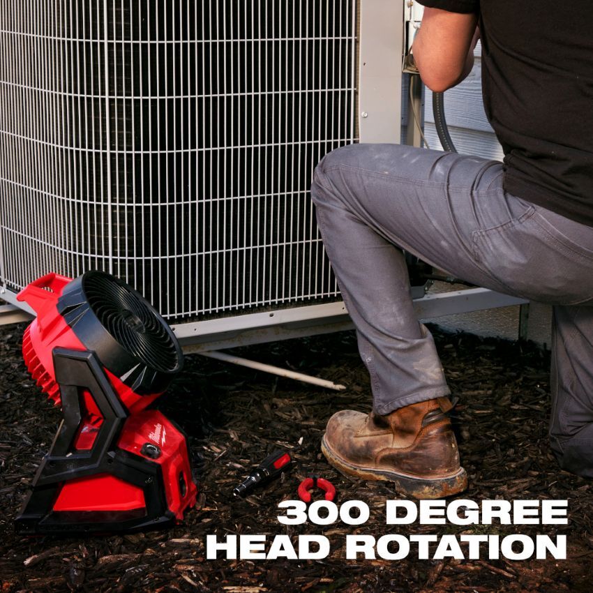 Milwaukee M18 Cordless/Corded Brushless Packout Compatible Fan (Tool Only)