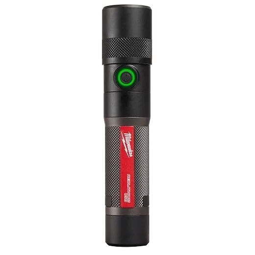 Milwaukee RedLithium USB Rechargeable Twist Focus Flashlight, 1100-Lm