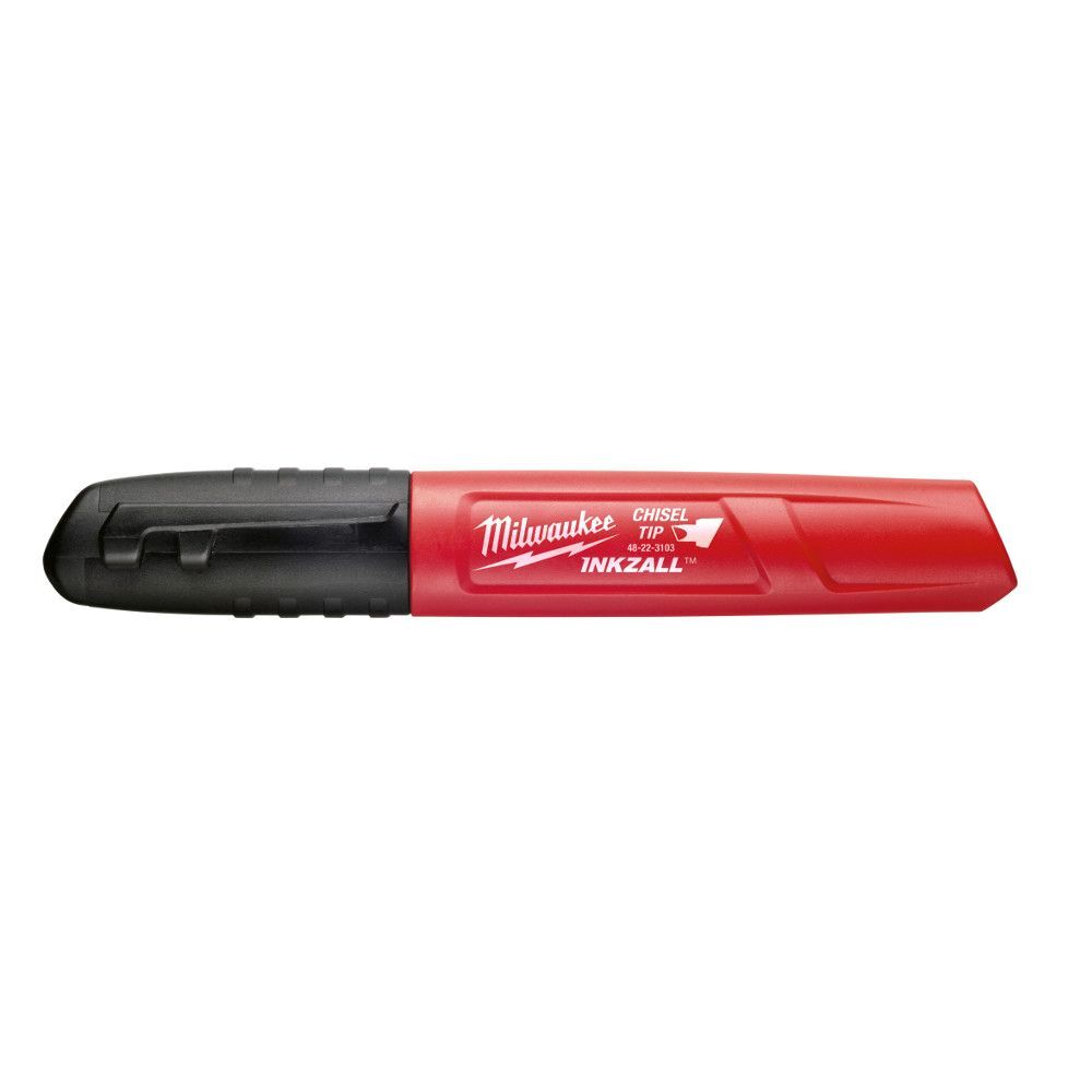 Milwaukee INKZALL Black Chisel Tip Markers