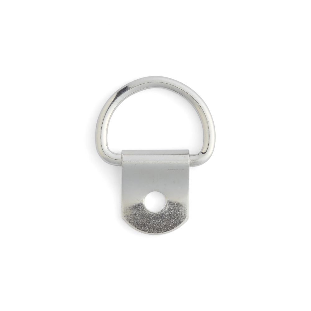 Tandy Leather Short Clip With D-Ring, 3/4-In, 10-Pk