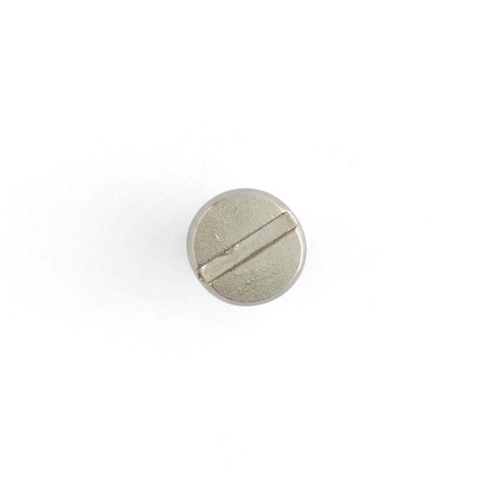 Tandy Leather Nickel Plated Concho Screws, 10-Pk
