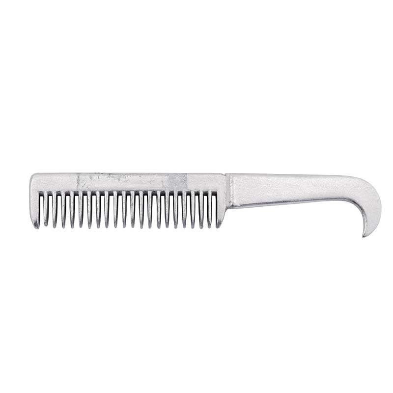 Partrade Aluminum Hoof Pick Comb, 6 1/2-In