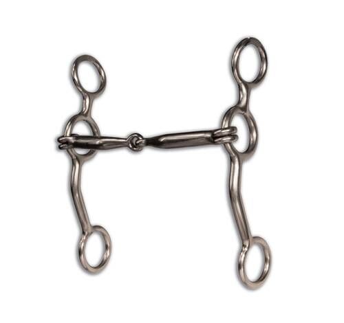 Professional's Choice Long Shank Smooth Snaffle Bit