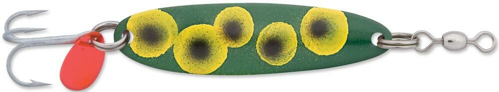 Luhr-Jensen 3/16 oz Krocodile Spoon Frog - Green