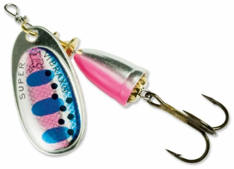 Blue Fox Classic Vibrax 1/4 oz Rainbow Trout