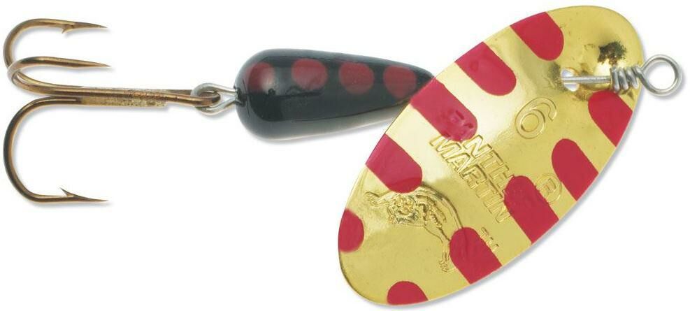 Panther Martin 1/4 Spinner Salm Red-Black - Gold