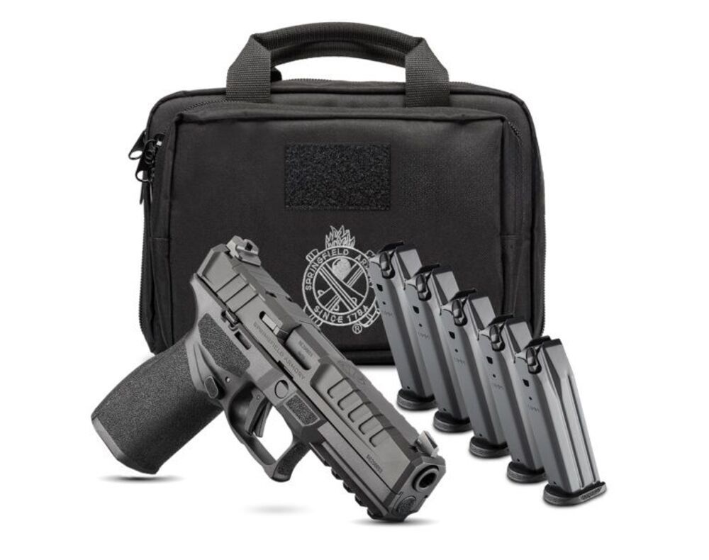 Springfield Armory Echelon 4.5F 9mm Full Size Optics Ready Pistol Gear Up Bundle, 17-Rd