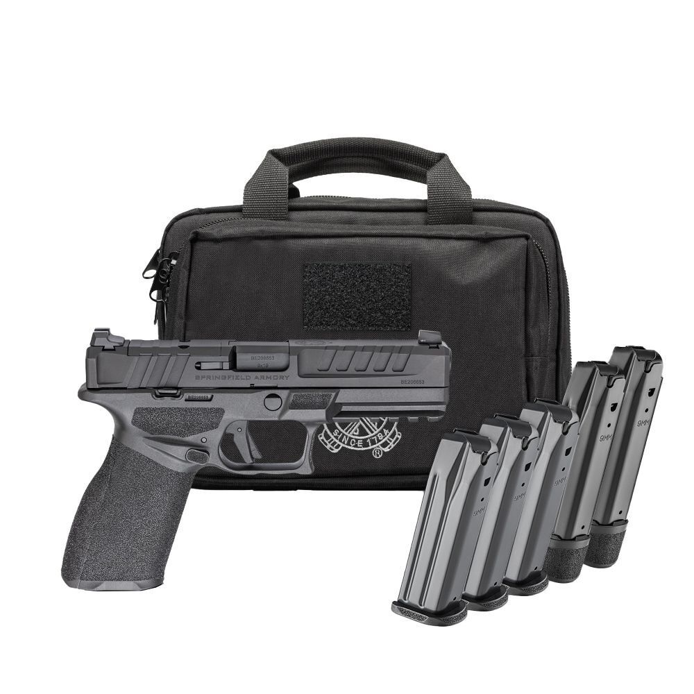 Springfield Armory Echelon 4.5F 9mm Full Size Optics Ready Pistol Gear Up Bundle, 20-Rd