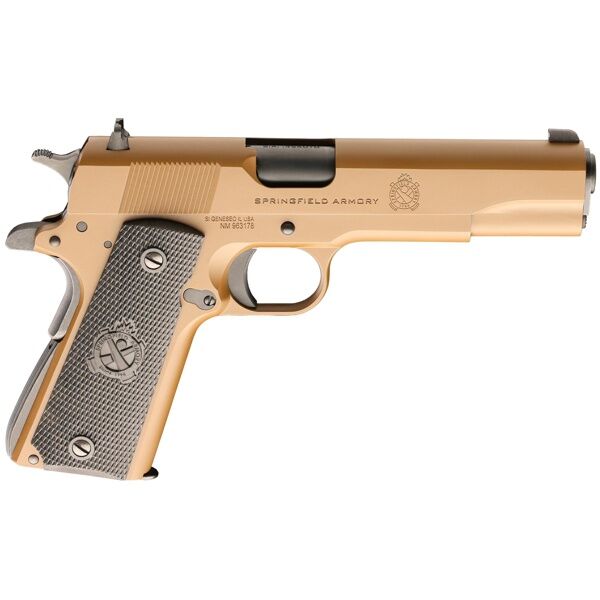 Springfield Armory 1911 Mil-Spec .45 Auto Full Size Coyote Pistol, 7-Rd