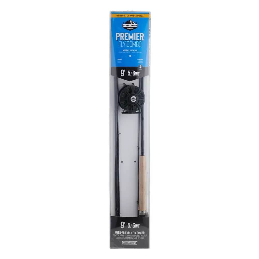 Shakespeare Cedar Canyon Premier Fly Combo, 5/6-Wt, 4-Ft