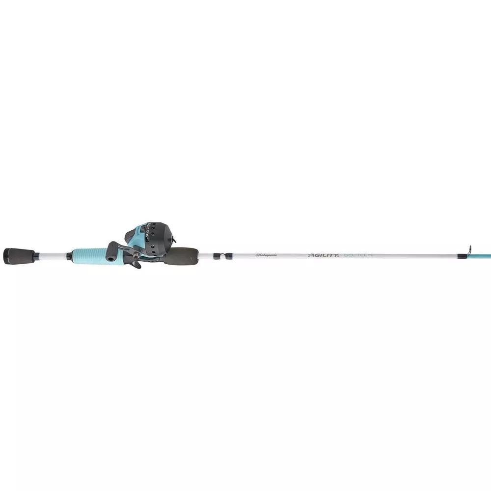 Shakespeare Agility Gel-Tech Seafoam Spincast Combo