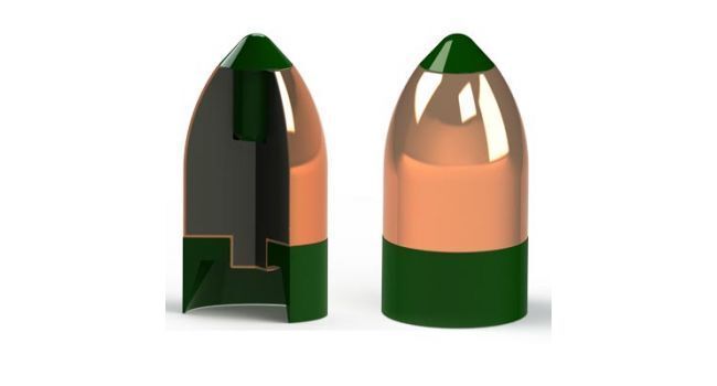 Black Powder .50 Caliber, 295 Grain, Muzzleloading Powerbelt Copper Aerotip - 15 Rounds