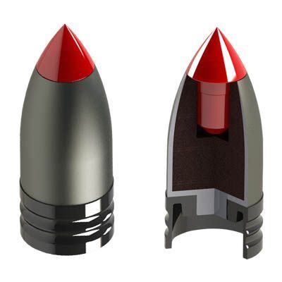 Black Powder .50 Caliber, 250 Grain, Muzzleloading Powerbelt Aerolite Aerotip - 15 Rounds