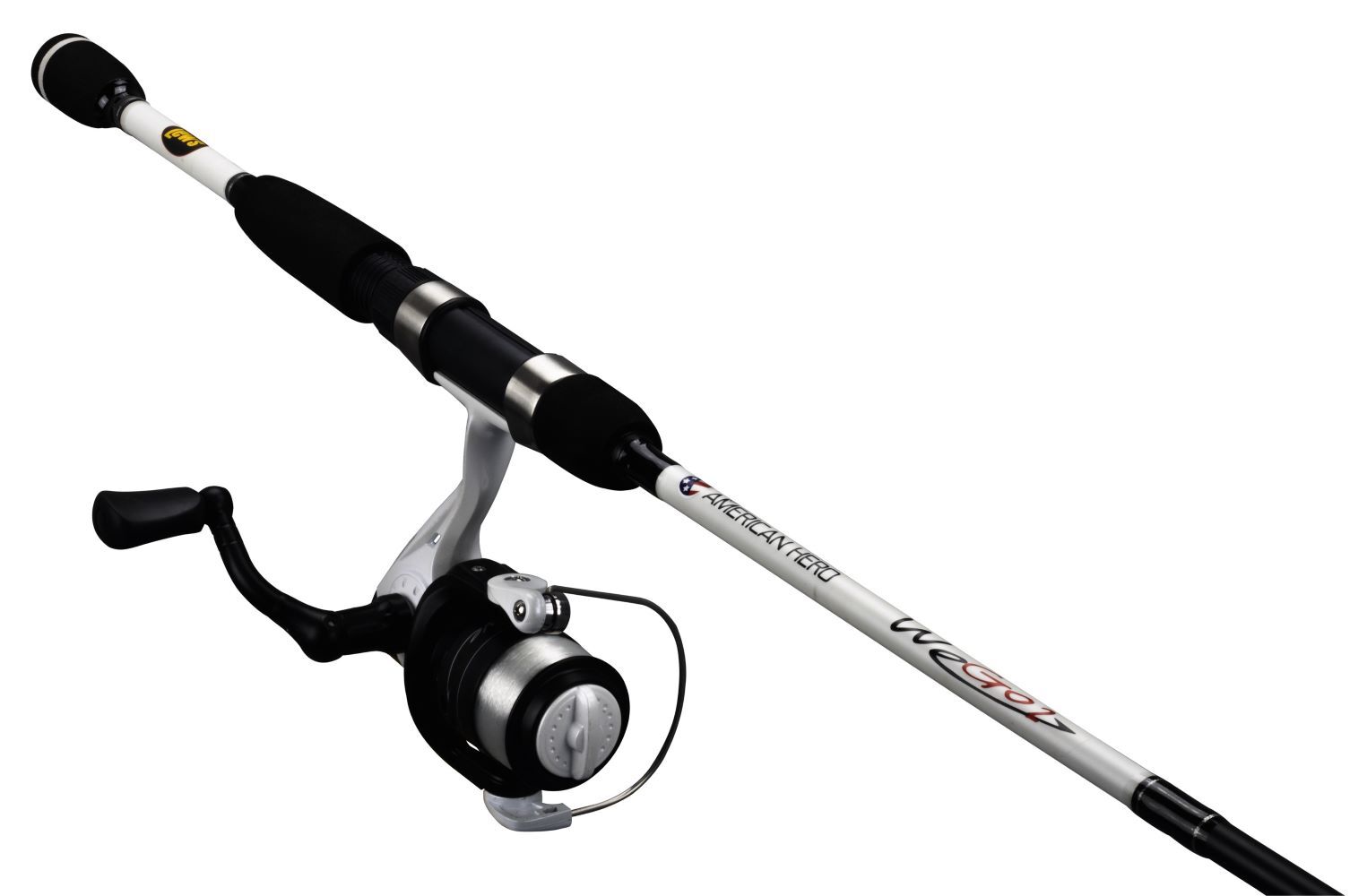 Lew's American Hero We Go 2 Spinning Combo Medium, 2-Piece, 6-Ft