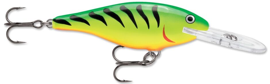 Rapala Shad Fire Tiger Rap Bait, 2-In
