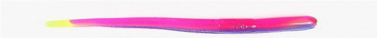 Roboworm Morning Dawn Chartreuse Stright Tail Worm, 4-1/2-In, 10-Pk