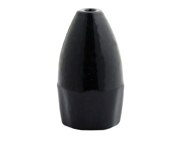 Strike King Black Tungsten Weights, 1/8-Oz, 4-Pk